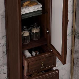 Шкаф-колонна Opadiris Риспекто 30 R 00-00005835 Орех антикварный